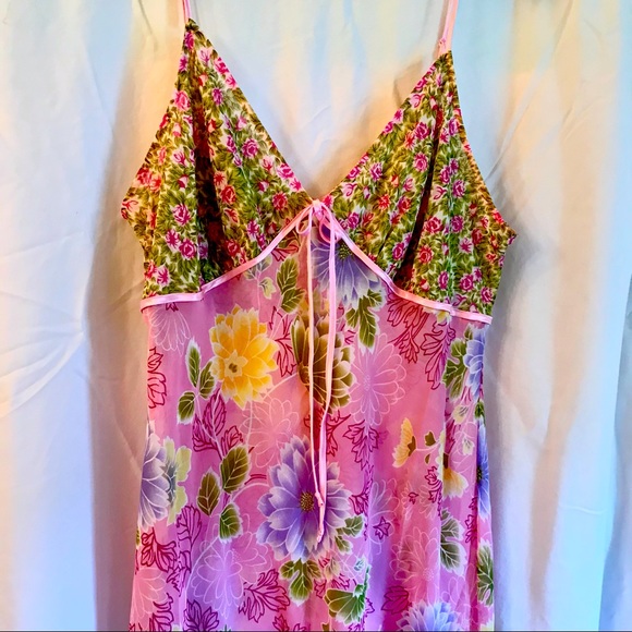 Claire’s Rose Other - Claires Rose- flowered/ boho inspired feminine - long length lingerie size L